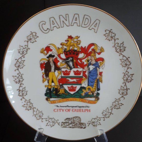 RARE City of Guelph, Ontario New collector's plate - Picture 1 of 9